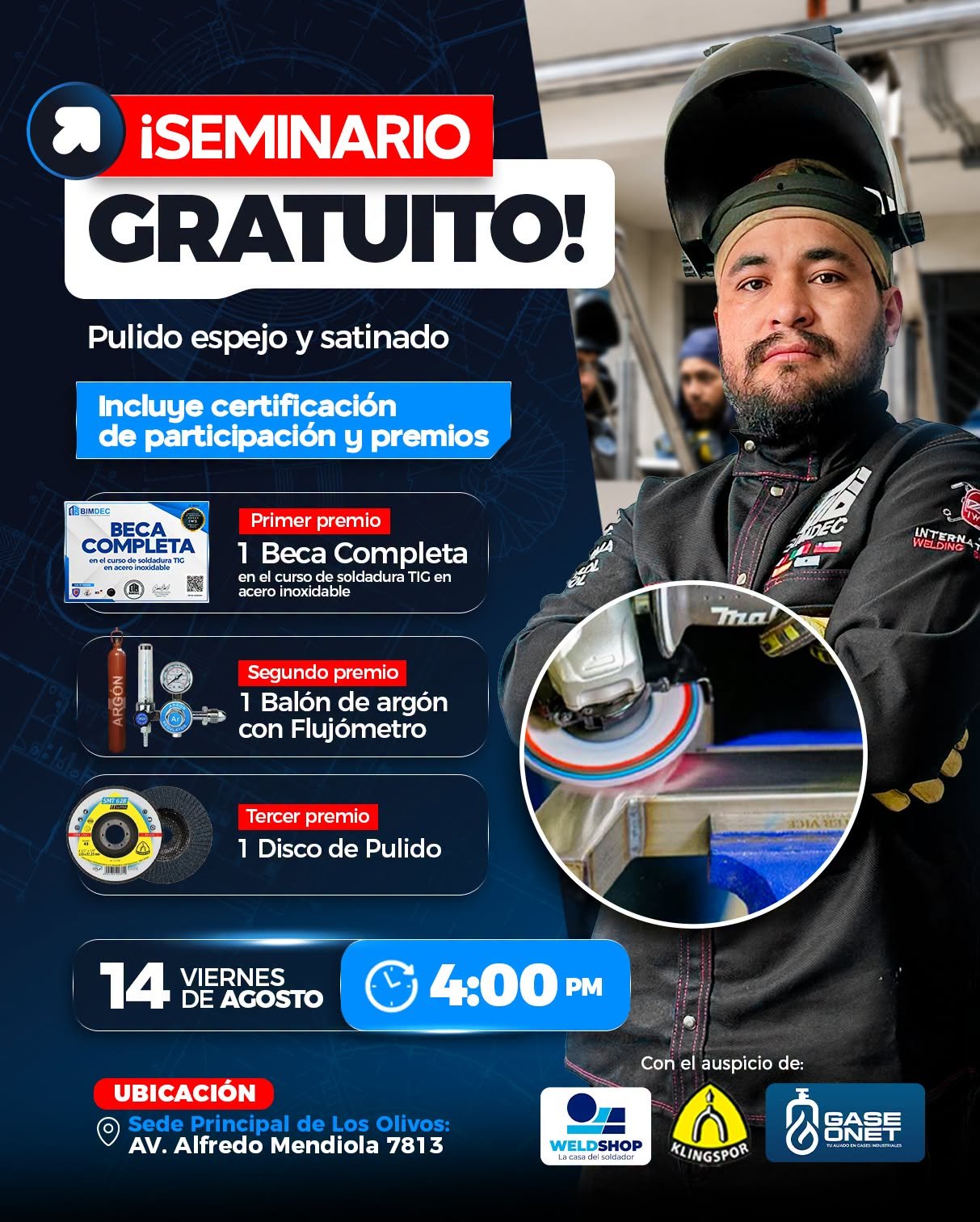 Evento de soldadura BIMDEC